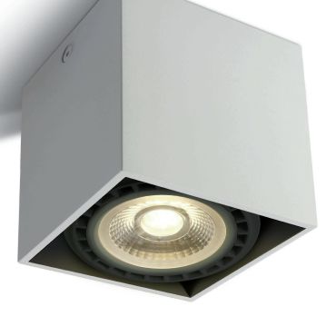 ONE Light R111 GU10 Ceiling Lights - opbouwspot 1L - 12 x 12 x 11,5 cm - wit