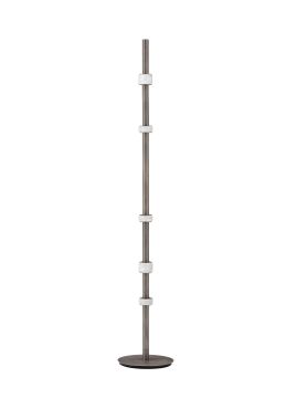 Nova Luce Marlow - vloerlamp - Ø 30 x 170 cm - 18W LED incl. - antraciet