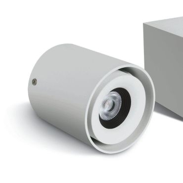 ONE Light Adjustable COB Cylinders - opbouwspot 1L - Ø 8 x 10 cm - 8W dimbare LED incl. - wit
