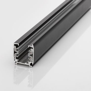 Nova Luce Track Rail - 4-draads rail - 200 cm - zwart