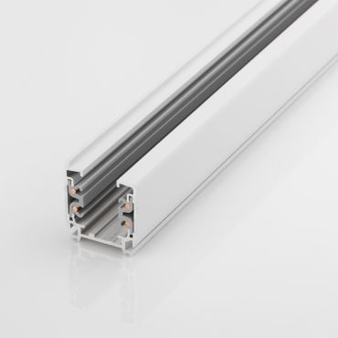 Nova Luce Track Rail - 4-draads rail - 200 cm - wit
