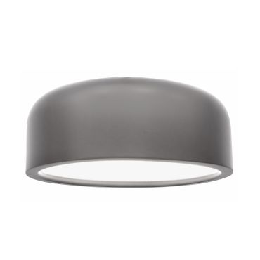 SHOWROOMMODEL - Nova Luce Perleto - plafondverlichting - Ø 35 x 13 cm - grijs