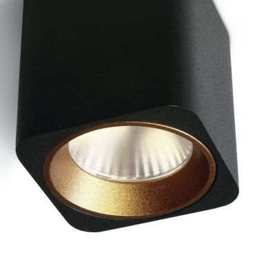SHOWROOMMODEL - ONE Light Chill Out LED Cylinders - opbouwspot 1L - 6 x 6 x 6,5 cm - 7W dimbare LED incl. - zwart
