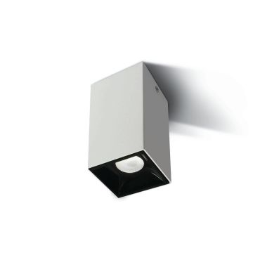 ONE Light Surface Shop Square Boxes - opbouwspot 1L - 5,4 x 5,4 x 10 cm - 7W dimbare LED incl. - wit