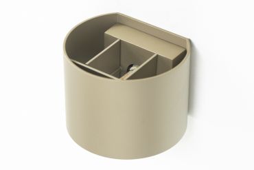 Artdelight Gyro - wandlamp - 9,7 x 13 x 11,2 cm - champagne