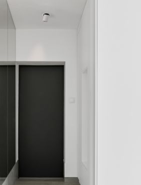 Nova Luce Naruto - inbouwspot - Ø 95 mm inbouwmaat - 15W LED incl. - wit met zwart - warm witte lichtkleur