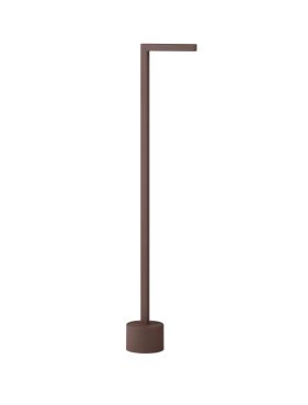 Nova Luce Pipe - tuinpaal - 11 x 64,5 cm - 5W LED incl. - IP65 - corten
