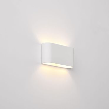 Artdelight Lille - wandlamp - 7 x 25 x 12 cm - wit glad