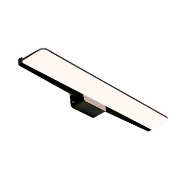 Nordlux Tinia 60 - wandlamp - 60 x 10 x 14 cm - 3 stappen dimbare - 24W LED incl. - IP44 - zwart
