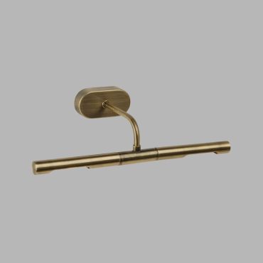 Searchlight Picture Lights - wandverlichting - 35 x 16 cm - antiek messing