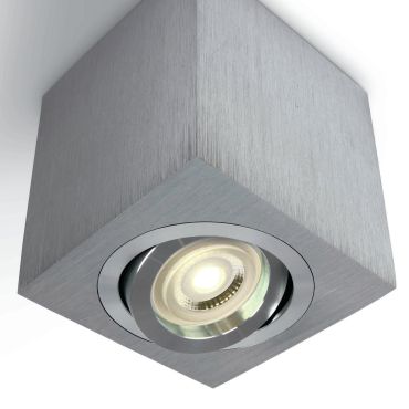 ONE Light GU10 Ceiling Lights  - plafondverlichting - 9,5 x  9,5 x 9 cm - aluminium
