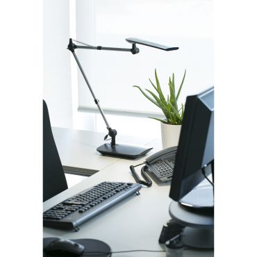 Faro Ito - bureaulamp - 70 x 15 x 59 cm - 5W dimbare LED incl. - mat zwart