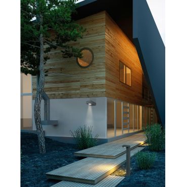 SHOWROOMMODEL - Nova Luce Apollo - tuinpaal - 80 cm - 6W LED incl. - IP54 - donkergrijs