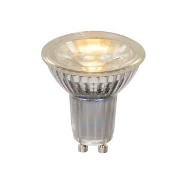 Lucide LED-spot - GU10 - 5W dimbaar - 2700K - transparant
