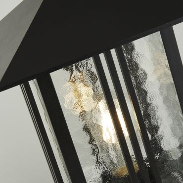 Searchlight Venice - tuinpaal - 23 x 23 x 45 cm - IP44 - zwart