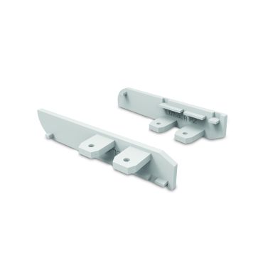 ONE Light - aluminium plint profiel - 1,6 x 8 cm - 200 cm lengte - wit