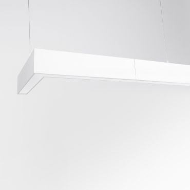 Nova Luce Dido - lineair verlichtingsprofiel - 34,5 x 3,8 x 7 cm - 20W LED incl. - wit - witte lichtkleur