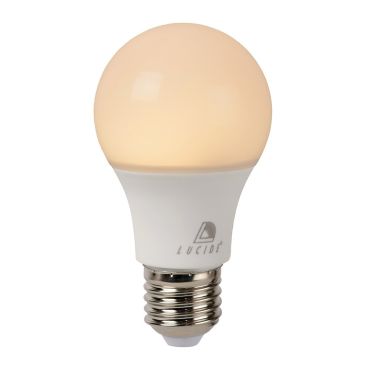 Lucide LED-lamp (set van 4) - Ø 6 x 10,8 cm - E27 - 7W niet dimbaar - 2700K - albast