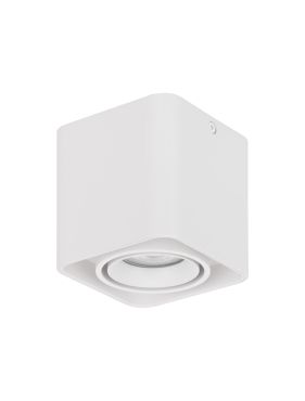 Nova Luce Nami - opbouwspot - 11 x 11 x 10 cm - wit