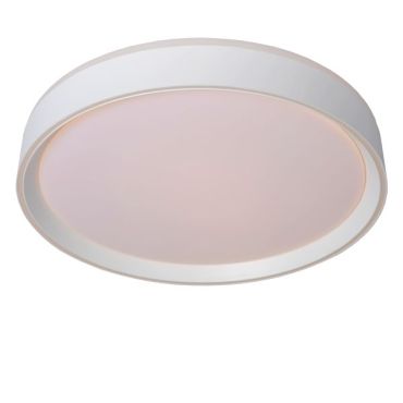 Lucide Nuria - plafondverlichting - Ø 40 x 7,5 cm - 24W LED incl. - 3 stappen dimbaar - wit