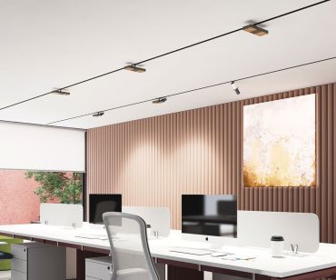 VK Lighting Eiva - magnetisch railsysteem - railspot - 21,4 x 7,8 x 2,4 cm - 20W LED incl. - DALI dimbaar - zwart