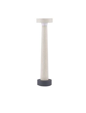 Nova Luce Cram - tuinpaal - Ø 11,5 x 50 cm - 5W LED incl. - IP65 - zand