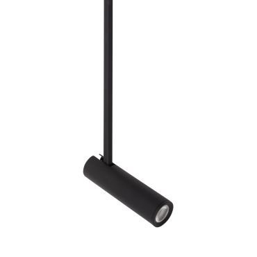 Nova Luce Tek - spot voor magnetisch profielsysteem - Ø 3 x 62 cm - 10W LED incl. - zwart