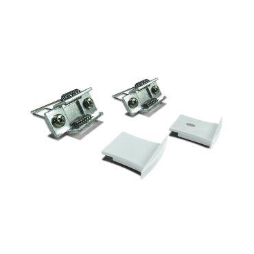 ONE Light Recessed Profiles - inbouw profiel - 3,6 x 2,8 cm - 200 cm lengte - wit