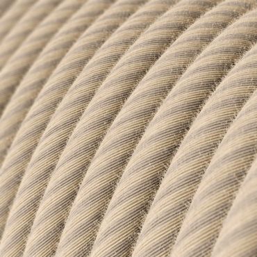 Creative Cables - textielsnoer - per 100 cm - katoen en linnen