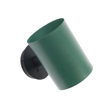 Faro Guadalupe - wandverlichting - 17 x 23,5 x 23 cm - zwart en groen