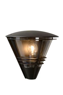 Lucide Livia - buiten wandverlichting - 27 x 17,5 x 25 cm - IP44 - zwart
