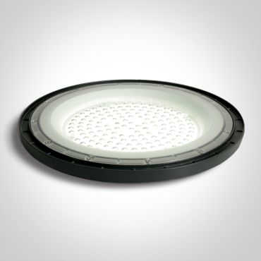 ONE Light Industrial AC LED UFO - hanglamp -  Ø 26 x 7 cm - 100W LED incl. - IP65 - zwart