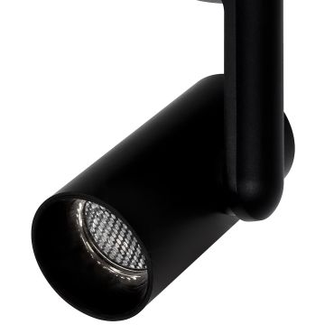 Nova Luce Track - railspot - 2-fase railsysteem - Ø 6 x 20,1 cm - zwart