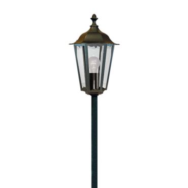 Searchlight Alex - lantaarnpalen - Ø 22 x 105 cm - IP44 - zwart