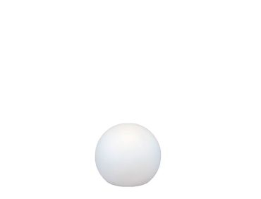 New Garden Buly 20 - tafel/vloerlamp op zonne-energie - Ø 20 x 14,5 x 17 cm - 1W RGB LED incl. - IP68 - wit