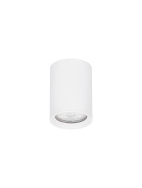 Nova Luce Loyd - opbouwspot - Ø 6 x 8 cm - wit