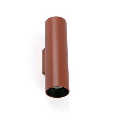 Faro Stan - wandverlichting - 6 x 7,2 x 22,5 cm - Terracotta