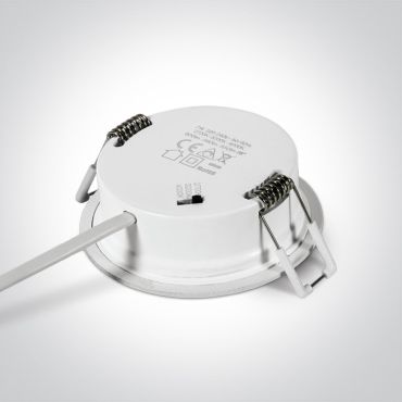 ONE Light IP65 CCT V - inbouwspot - Ø 85 mm, Ø 72 mm inbouwmaat - 7W dimbare LED incl. - IP65 - wit