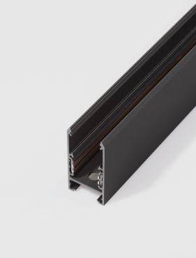 Nova Luce Breda - opbouw flexibele magnetische rail - 100 cm - zwart