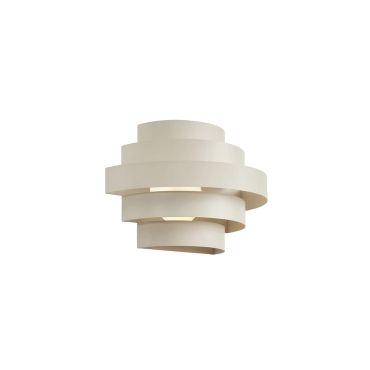 VK Lighting Aleria - wandlamp - Ø 37 x 26 cm - 3 stappen dimbaar - 11W LED incl. - beige