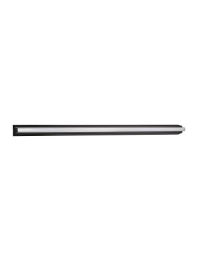 Nova Luce Endo - wandlamp - 82 x 5,5 x 4,5 cm - 26W LED incl. - IP44 - zandzwart