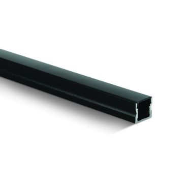 ONE Light Black Profiles Series - LED profiel - 1,7 x 1,5 cm - 200 cm lengte - zwart