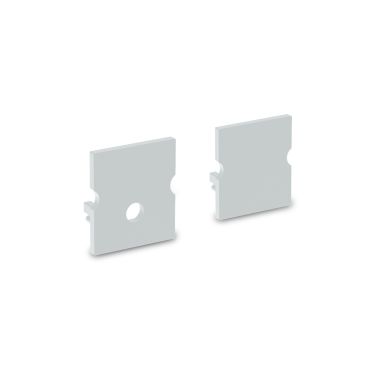 ONE Light Dark Light Profiles - inbouw profiel - 6,3 x 2,6 cm - 200 cm lengte - wit
