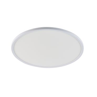 Nordlux Oja - plafondverlichting - Ø 42,4 x 2,3 cm - 24W dimbare LED incl. (3000K-4000K) - IP54 - wit