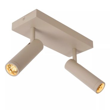 Lucide Grado - opbouwspot 2L - 25 x 10 x 23 cm - taupe