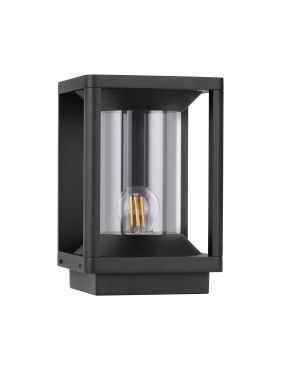 Nova Luce Pacific - tuinpaal - 14,5 x 22 x 14,5 cm - IP65 - donker antraciet