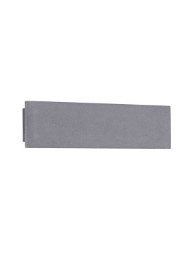 Nova Luce Luna - buiten wandverlichting - 40 x 10 x 4,5 cm - 11W LED incl. - IP65 - zwart