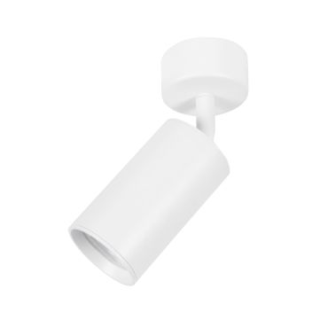 Nova Luce Wan - opbouwspot - Ø 5,6 x 15 cm - wit