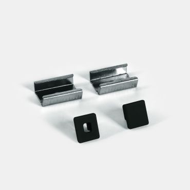 ONE Light - LED profiel - 0,8 x 0,9 cm - 200 cm lengte - zwart