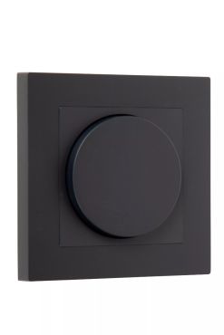 Lucide Inbouw dimmer - Fase aan en afsnijding - 7,6 x 7,6 x 5,1 cm - zwart